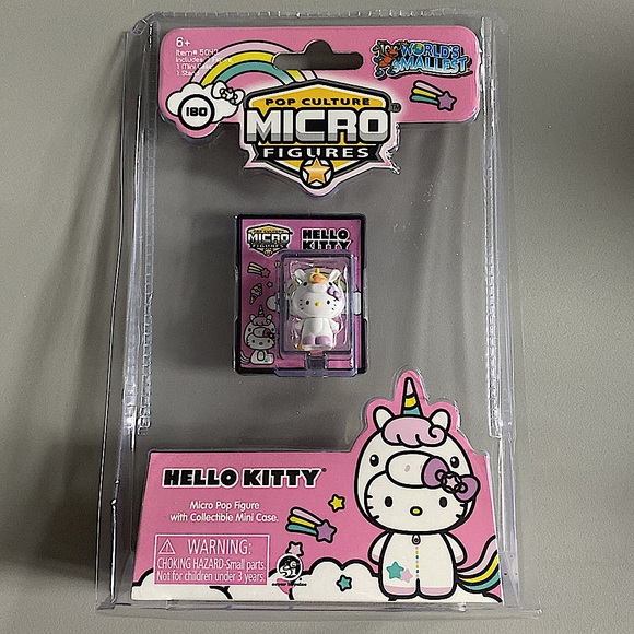 🎀 - Hello Kitty - World’s Smallest Micro Figures - Set of 3 - Picture 3 of 4